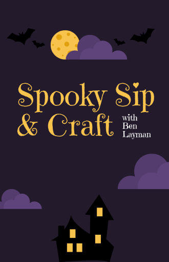 Spooky Sips Poster